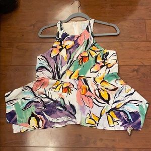 Floral printed top